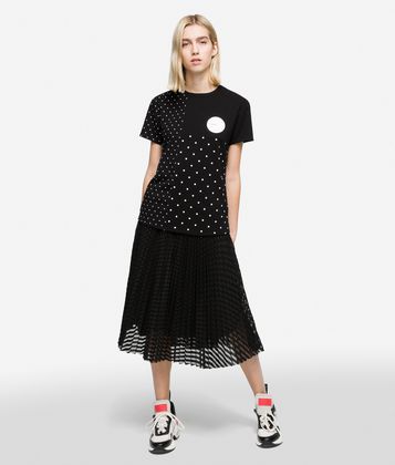 KARL LAGERFELD K/DOTS T-SHIRT KARL LAGERFELD K/DOTS T-SHIRT
