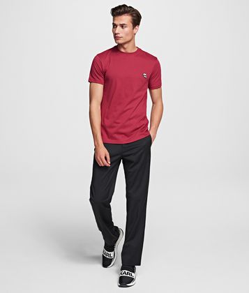 KARL LAGERFELD K/IKONIK PATCH T-SHIRT KARL LAGERFELD K/IKONIK PATCH T-SHIRT