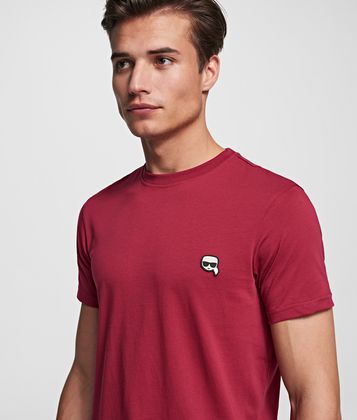 KARL LAGERFELD K/IKONIK PATCH T-SHIRT KARL LAGERFELD K/IKONIK PATCH T-SHIRT