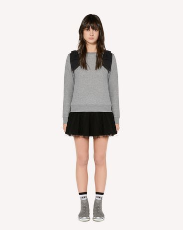 REDValentino Sweatshirt with bow detail
