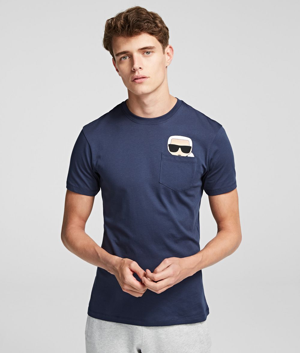 KARL LAGERFELD K/Ikonik Pocket T-Shirt T-shirt Man f