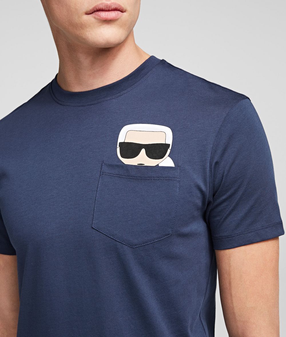 KARL LAGERFELD K/Ikonik Pocket T-Shirt T-shirt Man r
