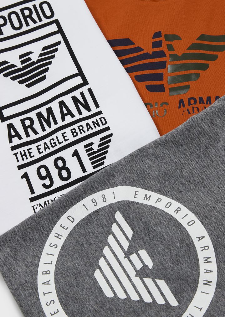 Pack of 3 logoed sweaters Pack of 3 logoed sweaters