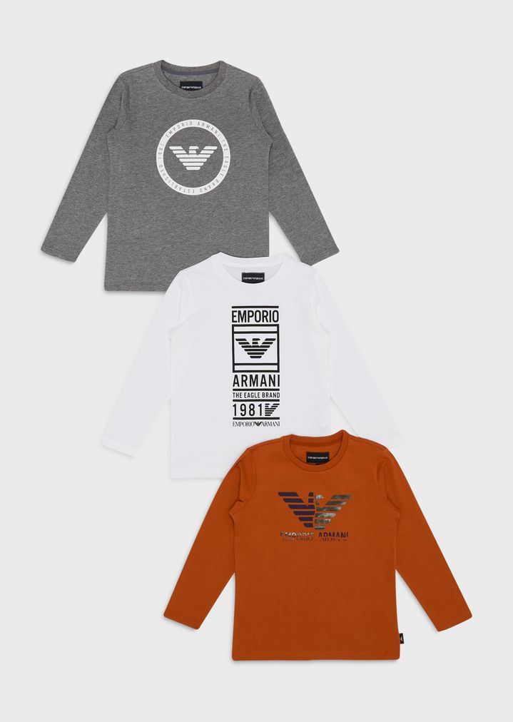 Pack of 3 logoed sweaters Pack of 3 logoed sweaters