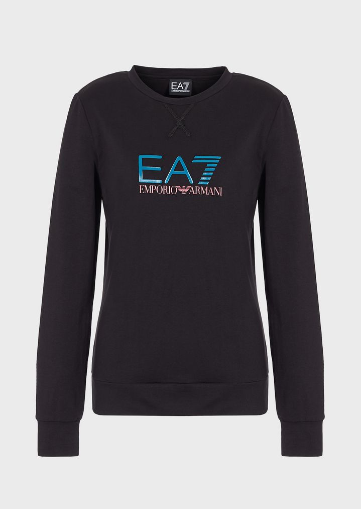 Crew-neck sweatshirt with logo print Crew-neck sweatshirt with logo print
