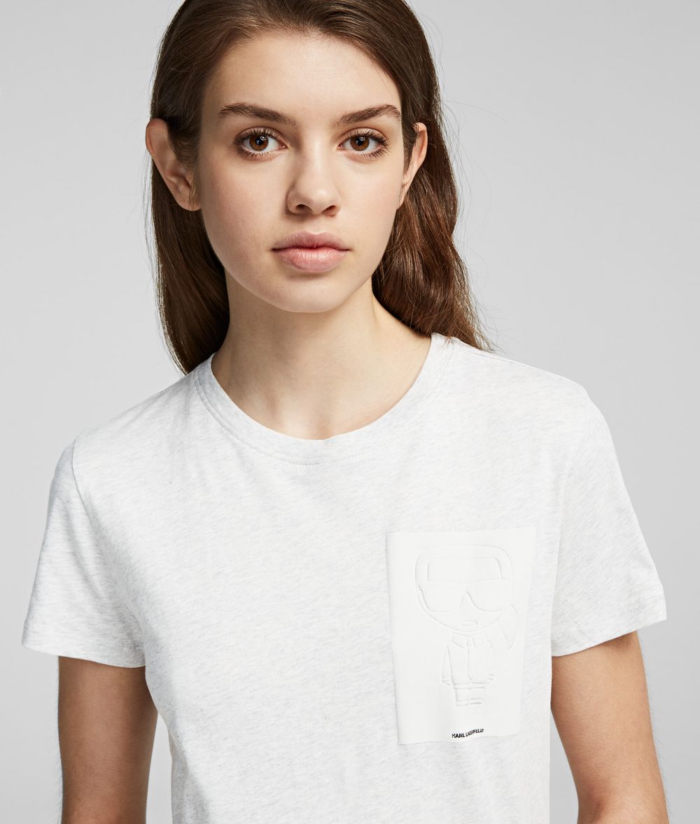 KARL LAGERFELD K/Ikonik Karl T-Shirt T-shirt Woman d