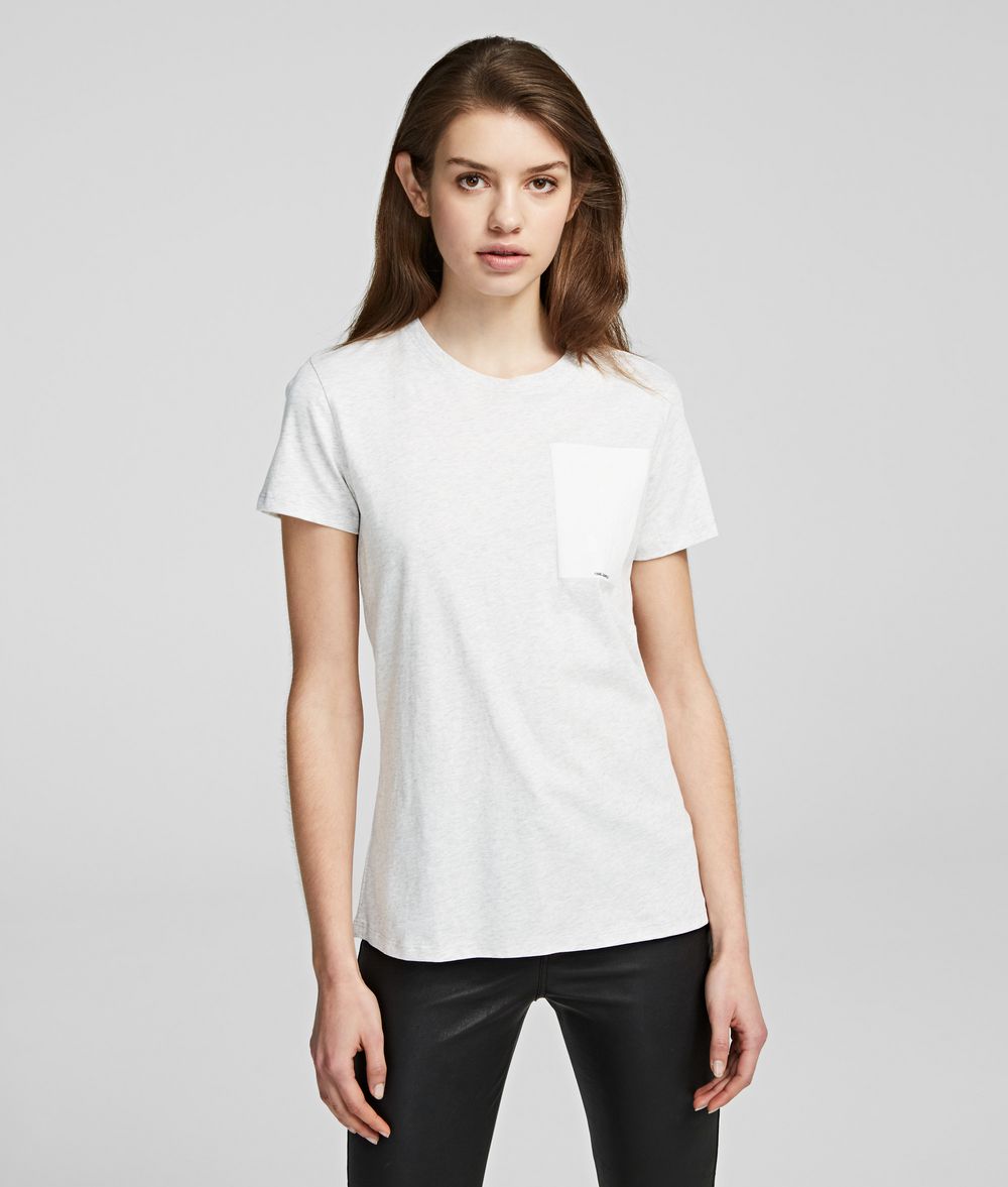 KARL LAGERFELD K/Ikonik Karl T-Shirt T-shirt Woman f