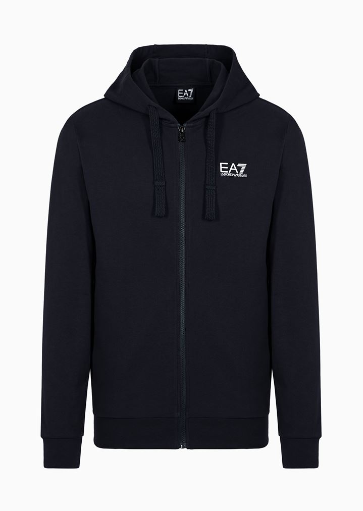 スウェットシャツ コットン製 ファスナー付き スウェットシャツ コットン製 ファスナー付き