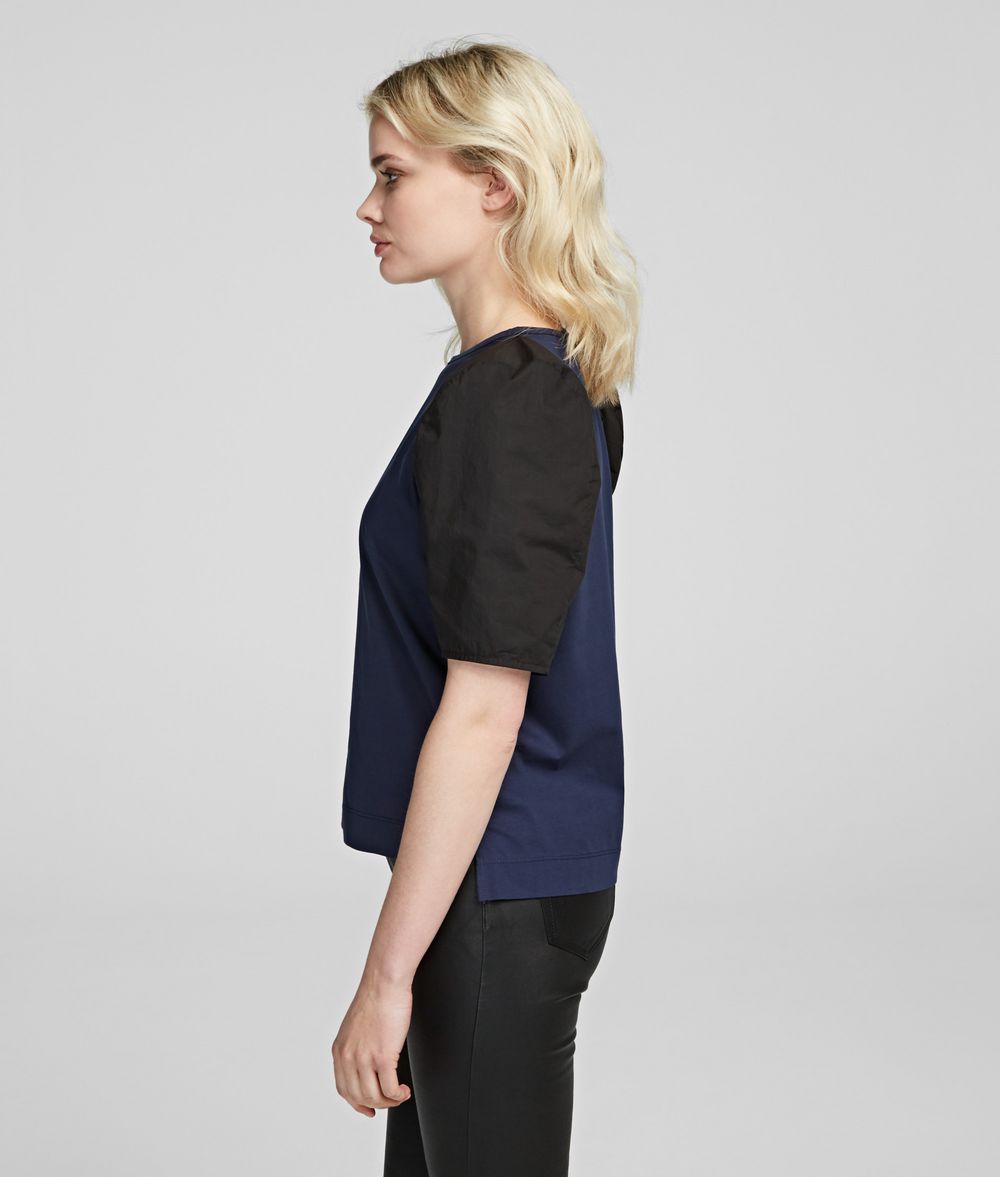 KARL LAGERFELD Volume Sleeve T-Shirt T-shirt Woman d