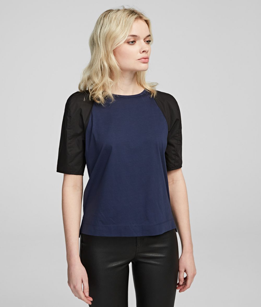 KARL LAGERFELD Volume Sleeve T-Shirt T-shirt Woman f