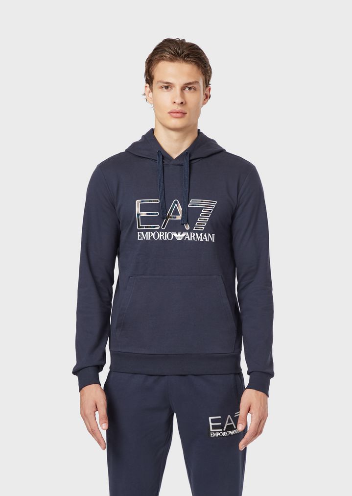 ea7 logo sweatshirt