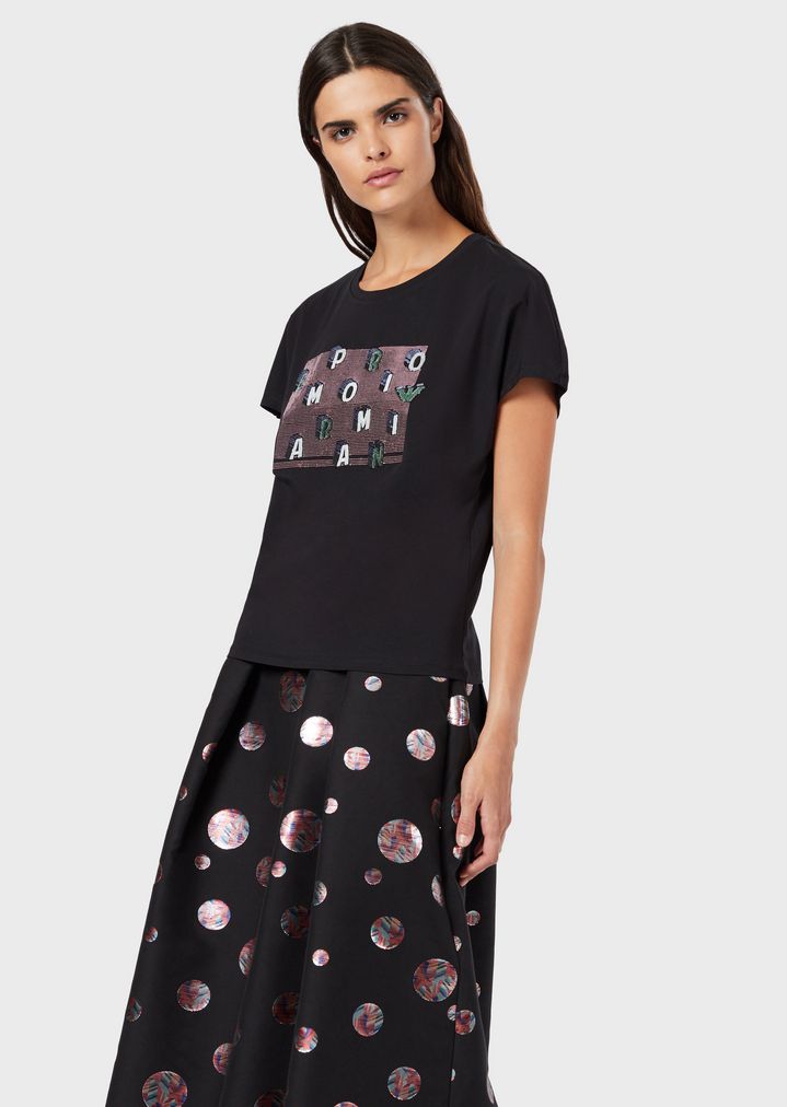 stretch-jersey-t-shirt-with-embroidery-and-micro-sequins stretch-jersey-t-shirt-with-embroidery-and-micro-sequins