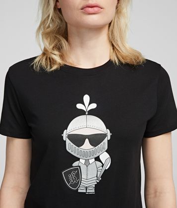 KARL LAGERFELD KARL'S TREASURE KNIGHT T-SHIRT KARL LAGERFELD KARL'S TREASURE KNIGHT T-SHIRT