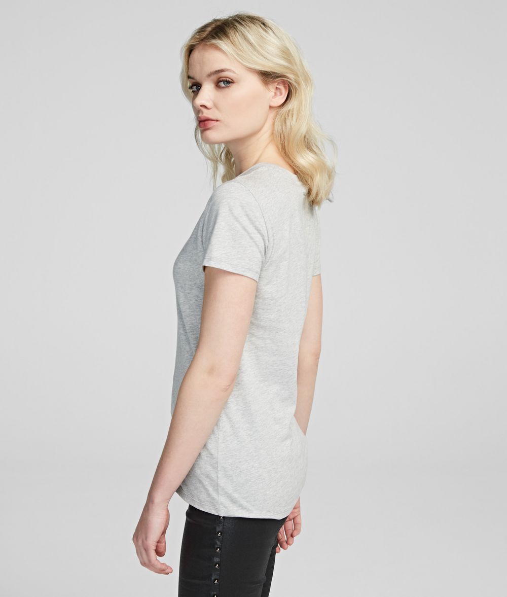 KARL LAGERFELD Karl's Treasure Knight T-Shirt T-shirt Woman d