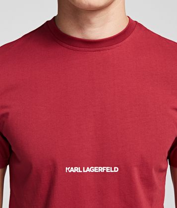 KARL LAGERFELD ESSENTIAL LOGO T-SHIRT KARL LAGERFELD ESSENTIAL LOGO T-SHIRT
