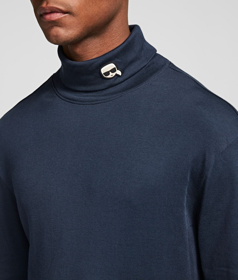 KARL LAGERFELD K/Ikonik Turtleneck T-shirt Man d