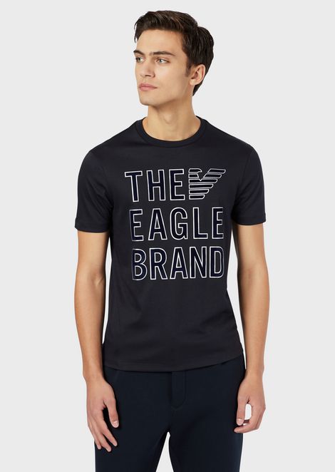 Tシャツ インターロックジャージー製 フロックロゴ