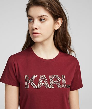 KARL LAGERFELD KARL OUI T-SHIRT KARL LAGERFELD KARL OUI T-SHIRT