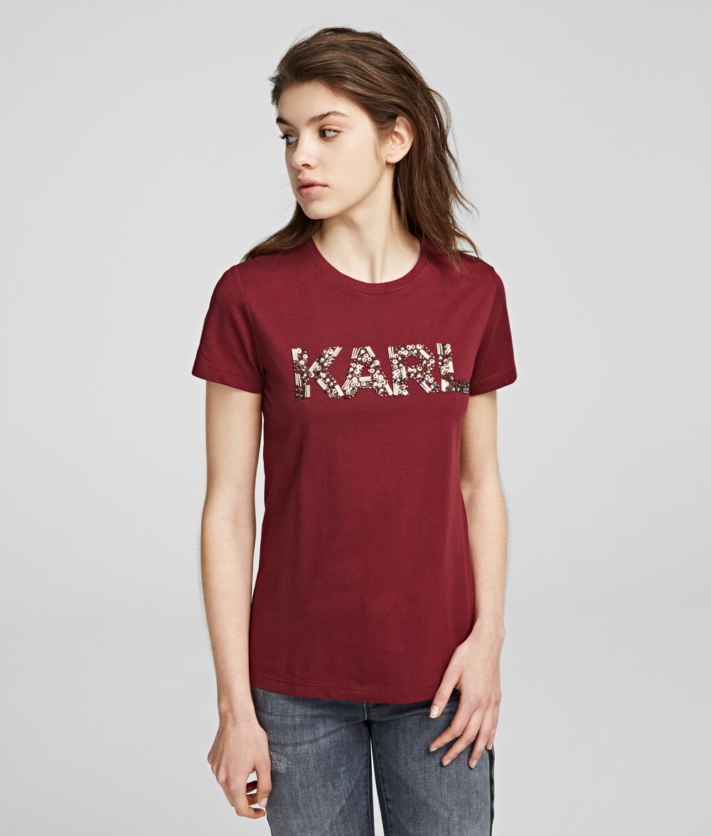 KARL LAGERFELD Karl Oui T-shirt T-shirt Woman f