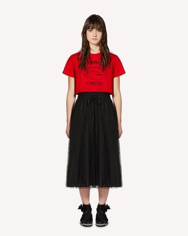 REDValentino "Girls bite back" printed T-shirt