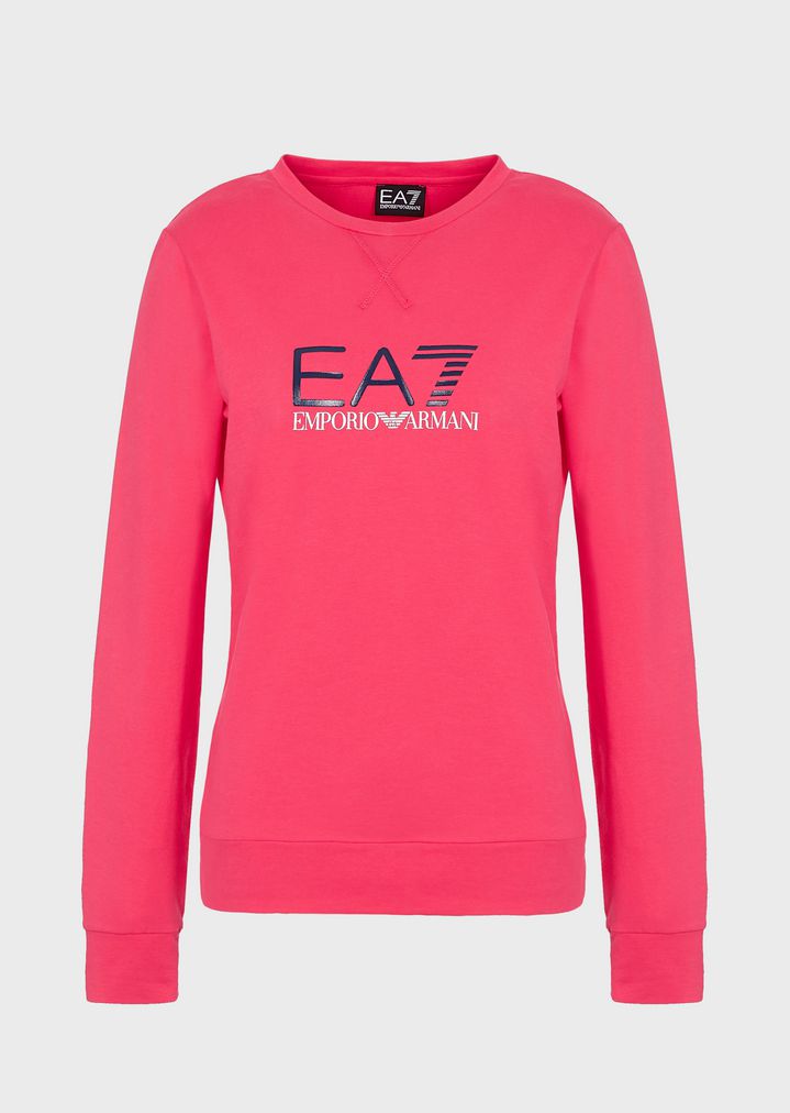 Crew-neck sweatshirt with logo print Crew-neck sweatshirt with logo print