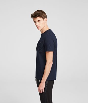 KARL LAGERFELD BLOCK LOGO T-SHIRT KARL LAGERFELD BLOCK LOGO T-SHIRT