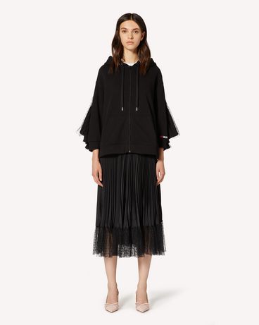 REDValentino Ruffle detail sweatshirt