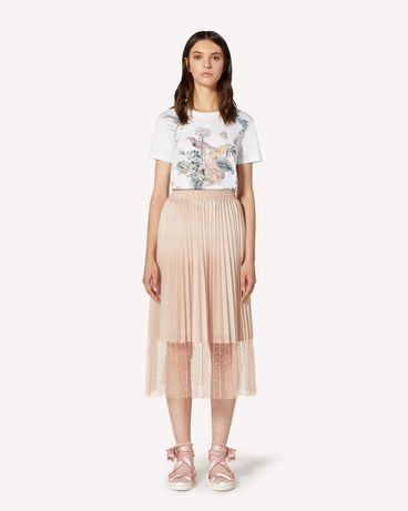 REDValentino Antique Flowers and Birds printed T-shirt