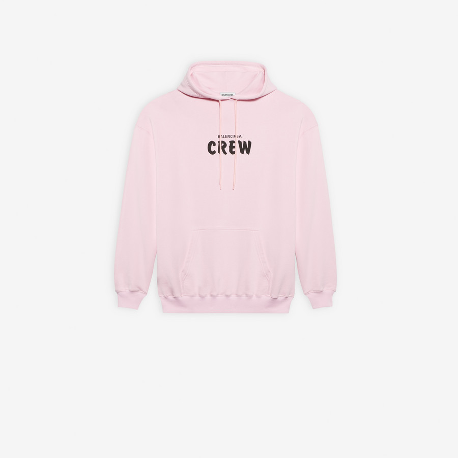 balenciaga pink sweatshirt