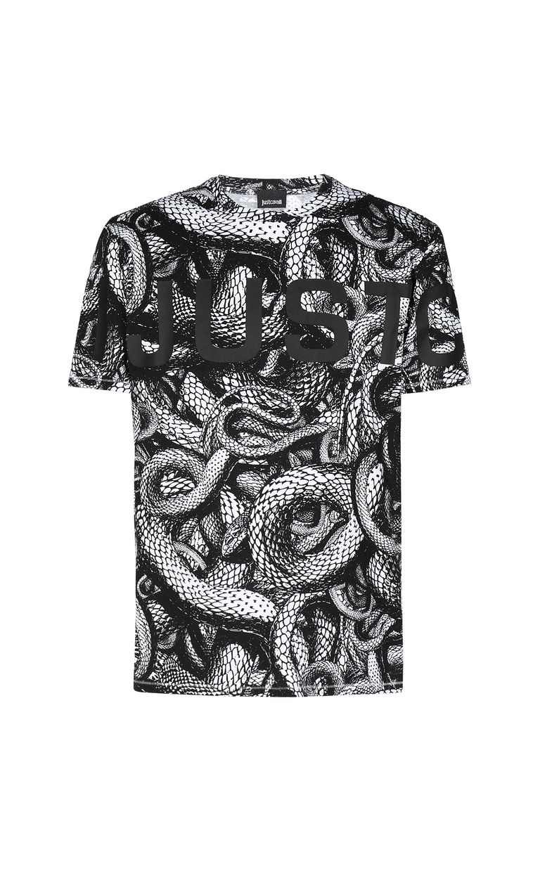 snake print t shirts mens