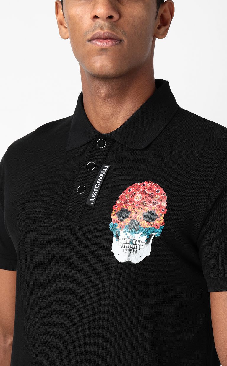flower polo shirt