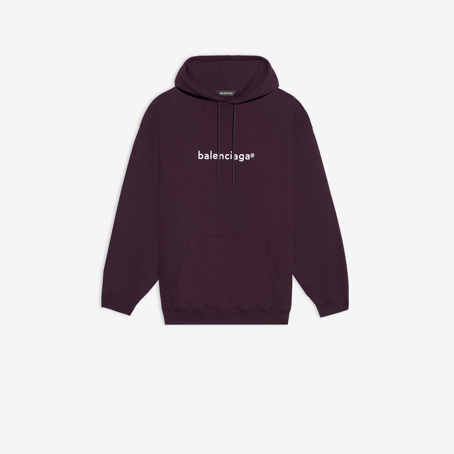 blue balenciaga sweatshirt