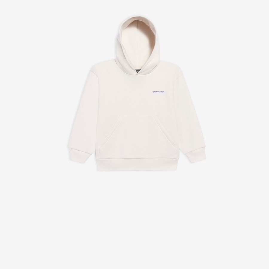 hoodie balenciaga white