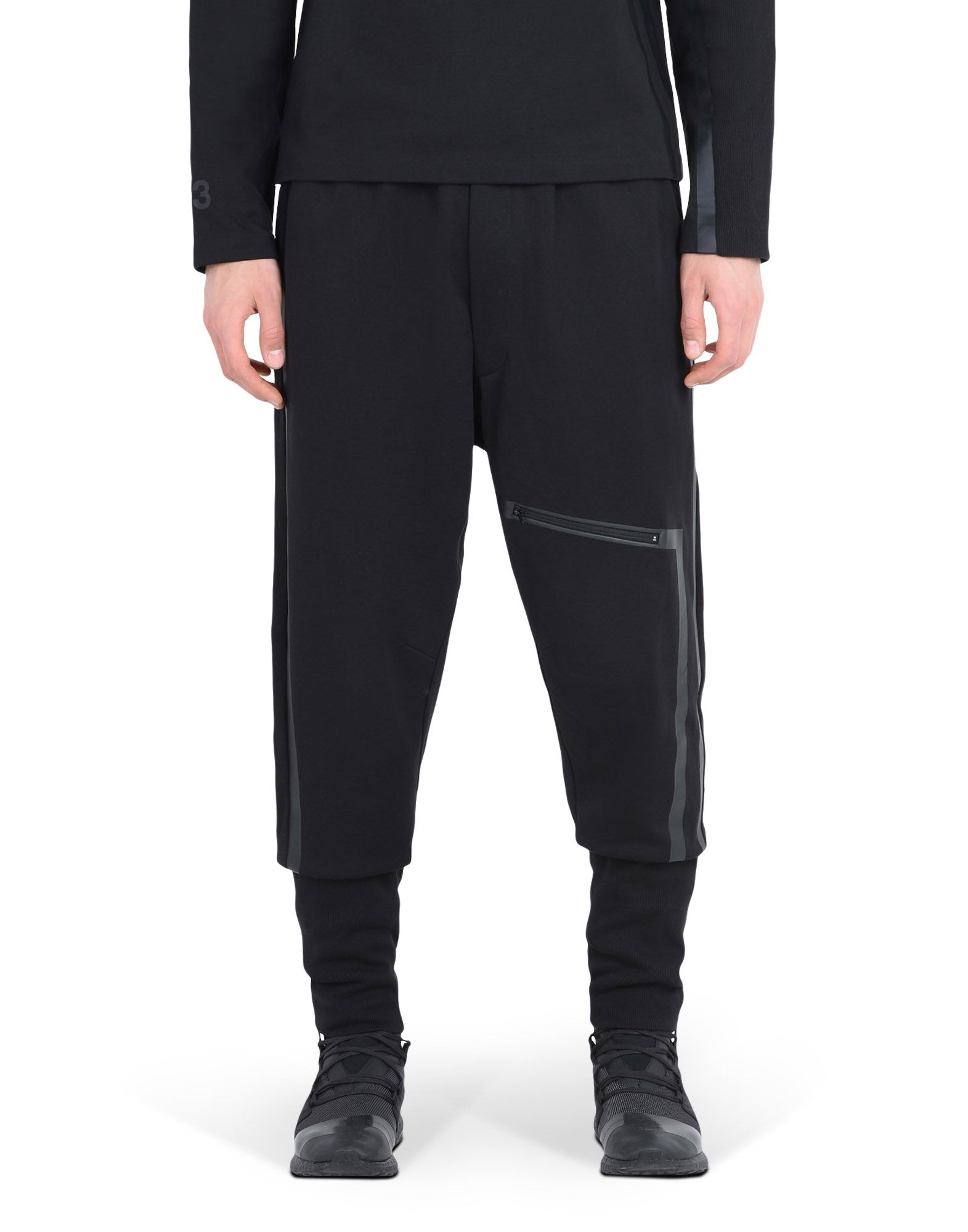 Y 3 3 STRIPES RIB PANT for Men | Adidas Y-3 Official Store