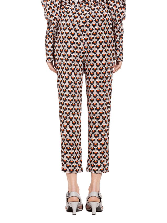 Trouser Marni Pants in silk Portrait Woman