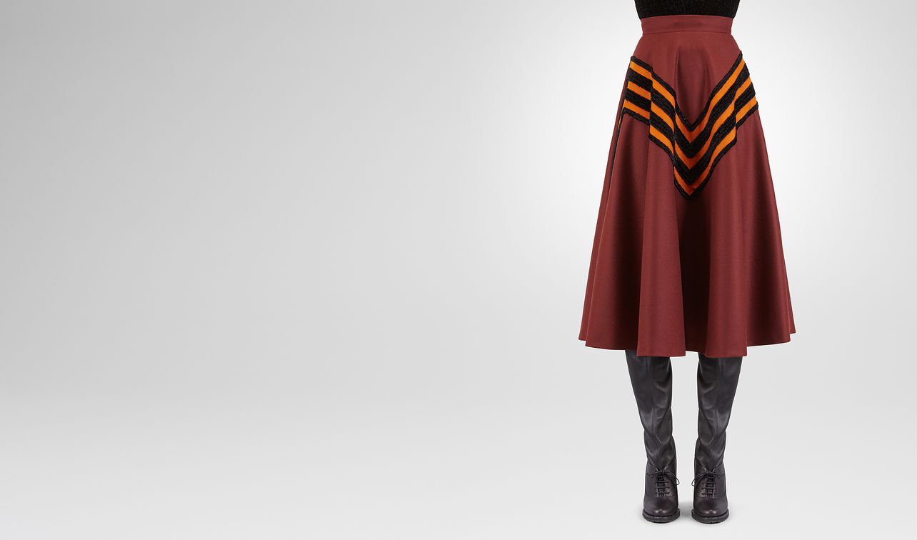 barolo wool skirt landing