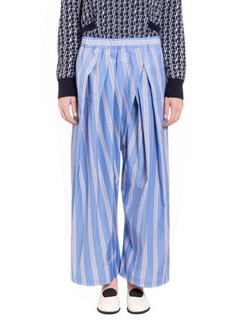 Marni Striped poplin pants Woman