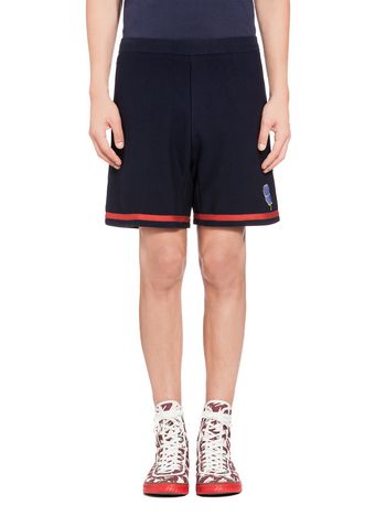 Marni Shorts in striped lightweight cotton Man