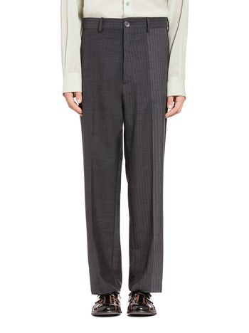 Marni Pants in pinstripe degradé wool Man