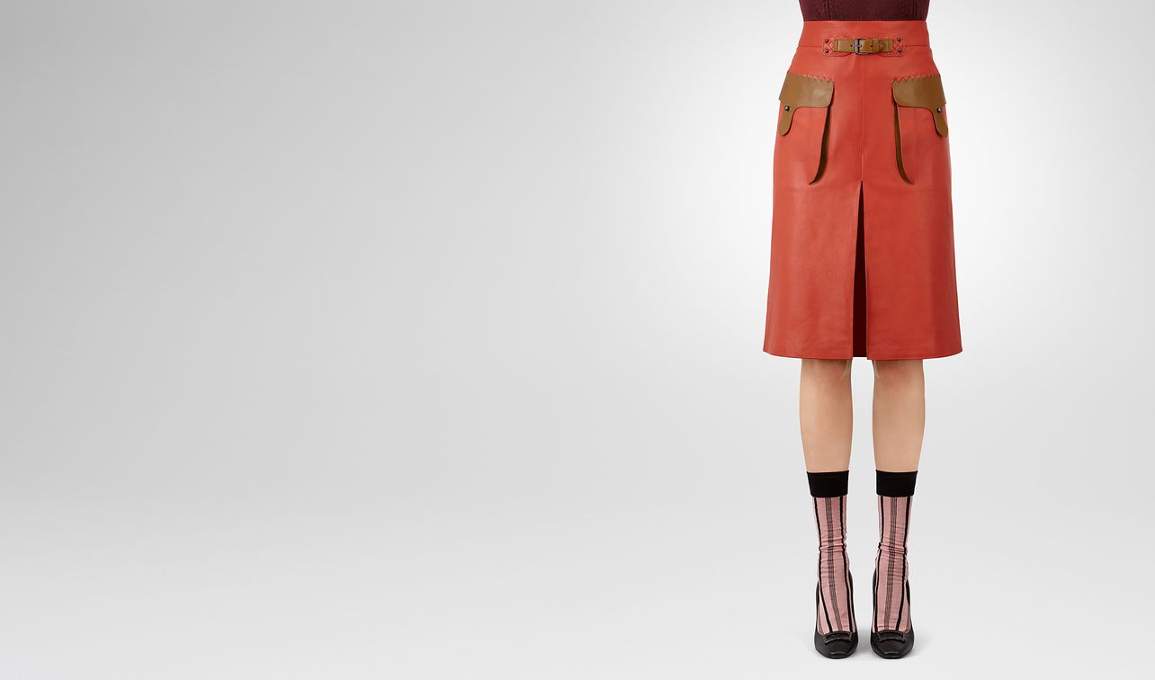 terracotta calf skirt landing