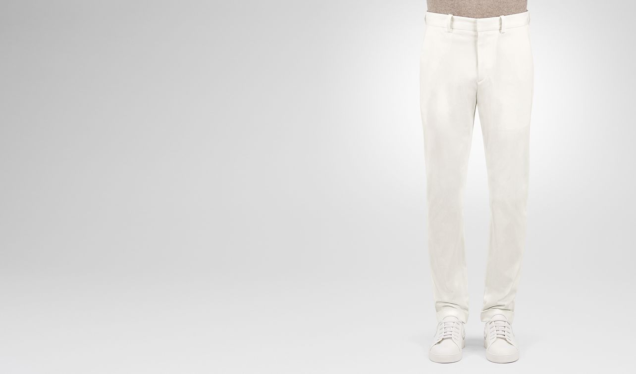 pantalon en coton latte landing