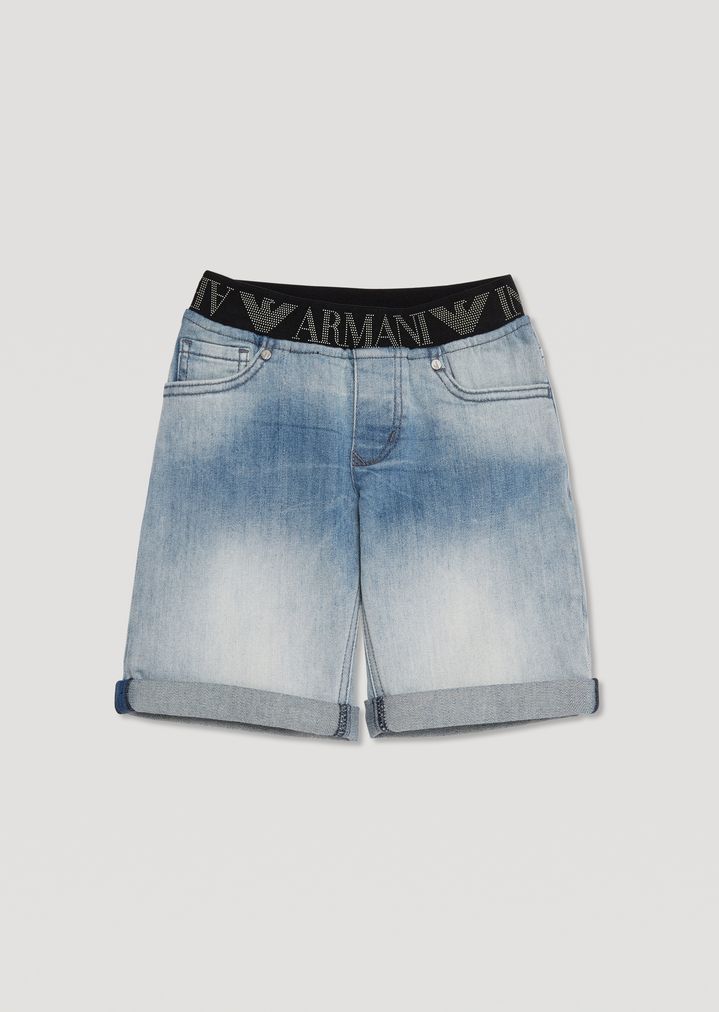 junior armani shorts