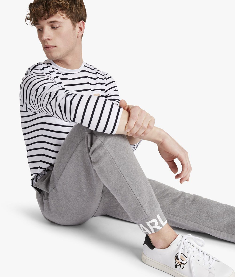 KARL LAGERFELD UNISEX - Karl's Essential Track Pants Pants E d