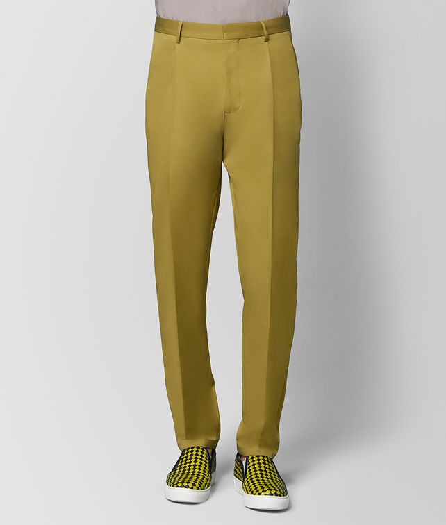 BOTTEGA VENETA CHAMOMILE COTTON PANT Trousers and Shorts Man fp
