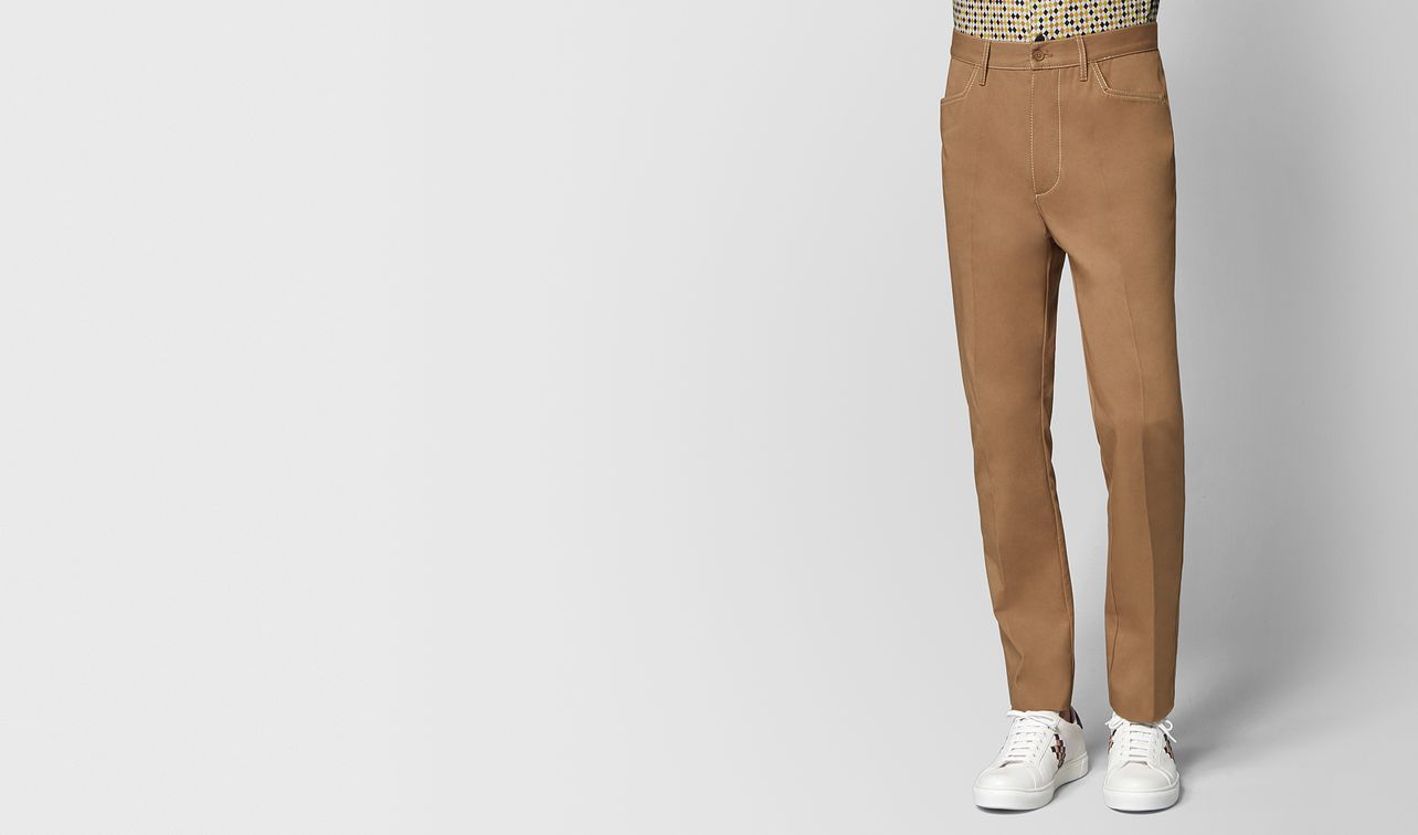camel cotton pant landing