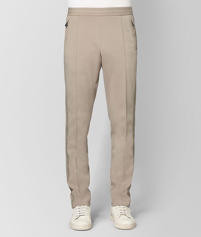 BOTTEGA VENETA DARK CEMENT POLYESTER PANT Pants and Shorts Man fp