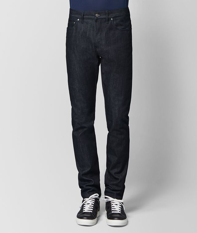BOTTEGA VENETA DARK NAVY DENIM PANT Pants and Shorts Man fp