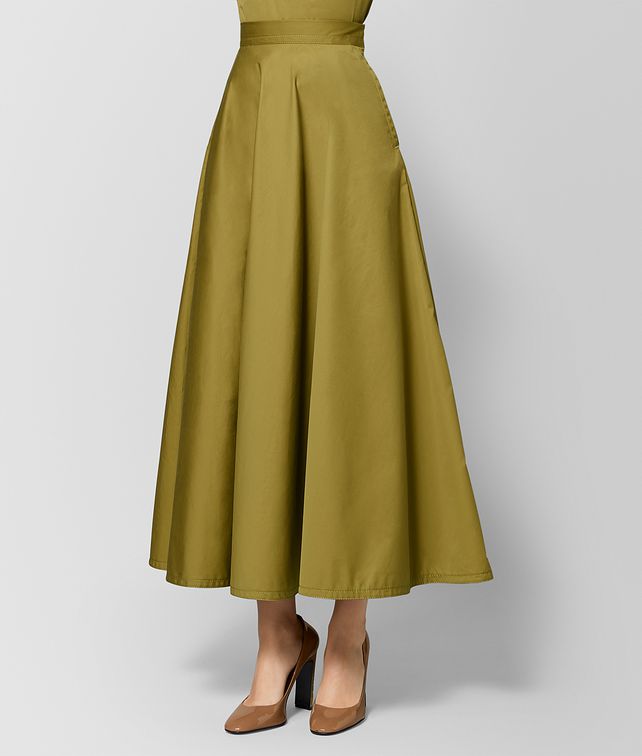 BOTTEGA VENETA CHAMOMILE COTTON SKIRT Skirt Woman fp