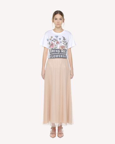 REDValentino Point d'Esprit Tulle skirt