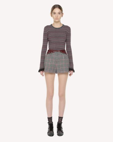 REDValentino Double Windowpane shorts